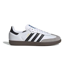 BASKET Basket adidas Originals Samba OG - B75806 - Homme - Blanc - Cuir - Lacets