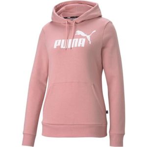 SWEATSHIRT Sweat à Capuche Rose Femme Puma Logo Hoodie