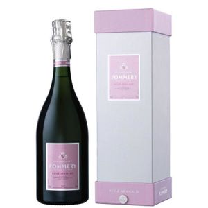 CHAMPAGNE POMMERY CHAMPAGNE BRUT ROSE' APANAGE 75 CL EN CAIS