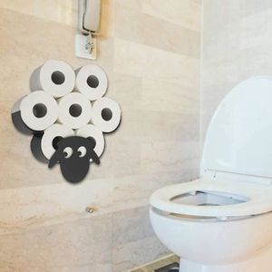 SERVITEUR WC rabais-Porte Rouleau Mouton IntéRessant Original P
