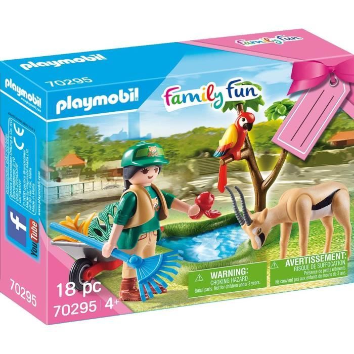 PLAYMOBIL - City Life - Parc Animalier avec Visiteurs - Zoo - Mixte - A  partir de 4 ans - Cdiscount Jeux - Jouets