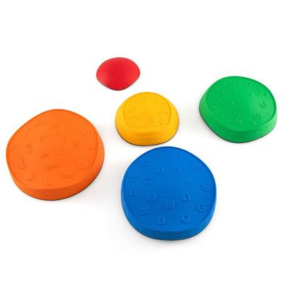AIYAPLAY Poutre d'Équilibre pour Enfants Modulable 6 Pièces 50 kg Naturel | Bois Massif de Pin, Parcours de Motricité, pour Intérieur et Extérieur, Jouet Montessori d'Entraînement d'Équilibre