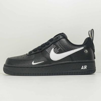 mens nike air force 1 utility black