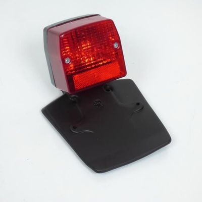 Feu Stop Arrière Pour MBK 51 Hard Rock - Rouge Et Noir - Neuf RSM SIM 201.28