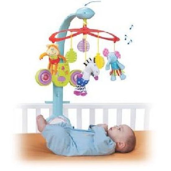 Mobile Musical Taf Toys Safari Mp3 Cdiscount Puericulture Eveil Bebe