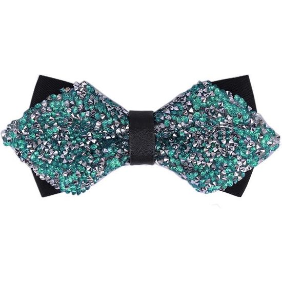 Nœud Papillon Pré-noué Réglable Homme - Forme Batwing Polyester 12x6cm