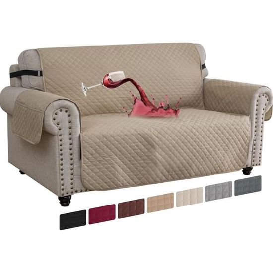 Housse Canape 2 Places Avec Accoudoirs