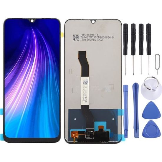 AGCUT LCD Per Xiaomi Redmi Note 8T - Schermo Touch Screen Full Assembly Con Kit Strumenti (Nero) - 4