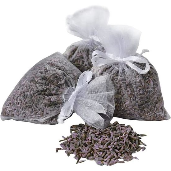 Quertee Lot De 10 Sachets De Lavande Parfumés à La Lavande Française