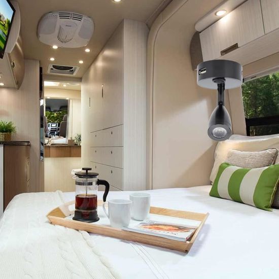 Feu De Navigation Pour Bateau 360 °, Lumière Solaire 0,5 Nm, Lumière D'ancrage LED Avec Support IP67 étanche Pour Yachts, Navires De Cargaison, Lumière Blanc, Vert, Rouge