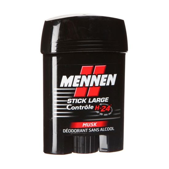 Lot De 3 Déodorants Mennen MUSK 48H Stick - 60 Ml Chaque, Sans Alcool, Neuf