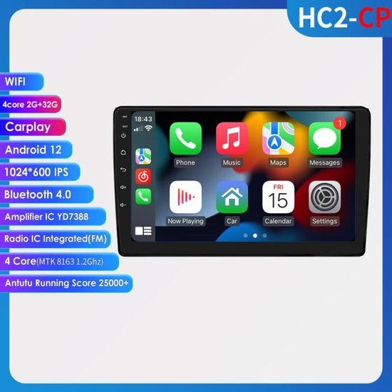 9" Carplay Android12 GPS Navi Autoradio 32G Für Audi A4 S4 RS4 8E 8H B6 B7 BOSE