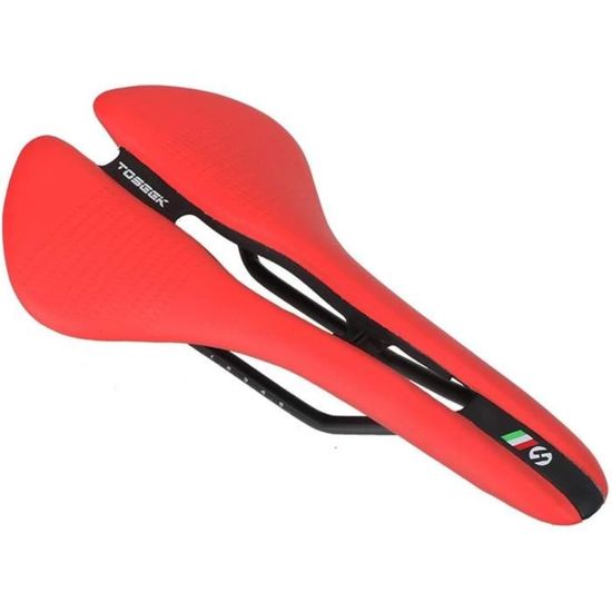 Selle de vélo TRAHOO Confort longue distance Double coussin Absorption des chocs