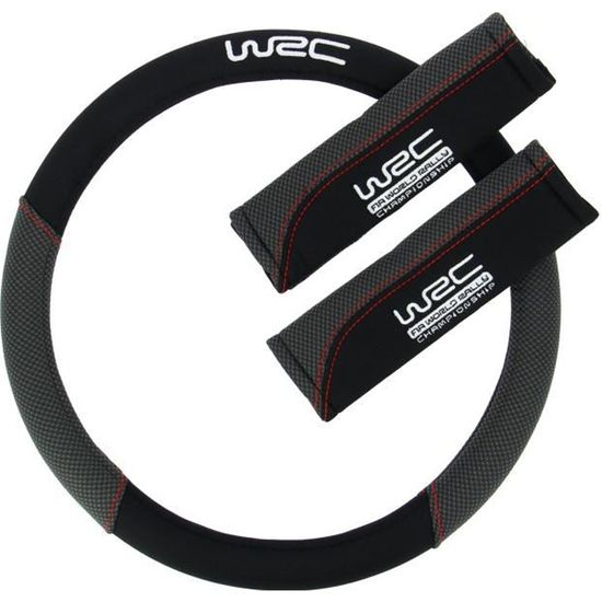 WRC kit couvre-volant + 2 fourreaux ceinture