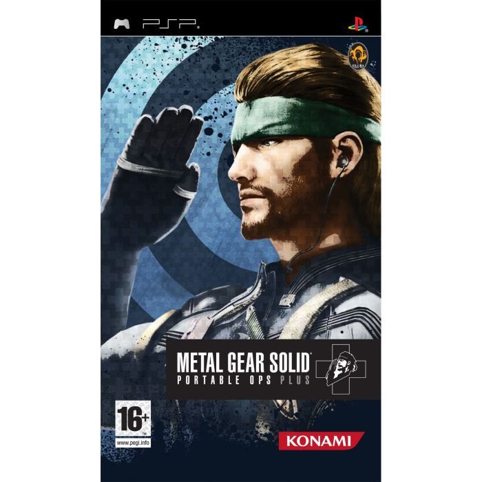 METAL GEAR SOLID PORTABLE OPS+ / JEU CONSOLE PSP