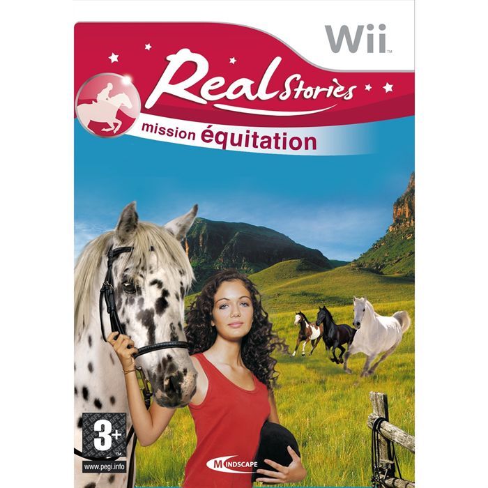 Real Stories Mission Équitation Wii - vue 2