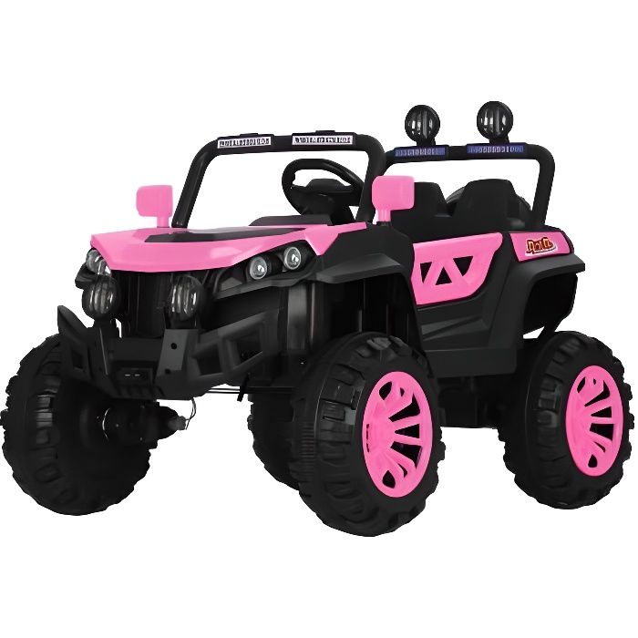 Buggy ATAA Rodeo 4x4 Rose - Voiture Buggy électrique pour enfant avec batterie et télécommande