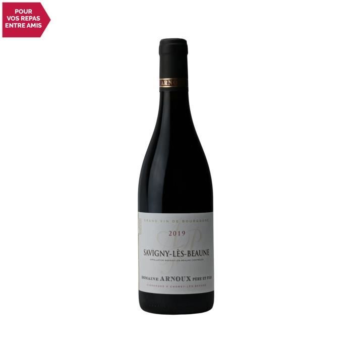 Savigny-lès-Beaune Rouge 2019 - 75cl - Domaine Arnoux Père et Fils - Vin AOC Rouge de Bourgogne - Cépage Pinot Noir