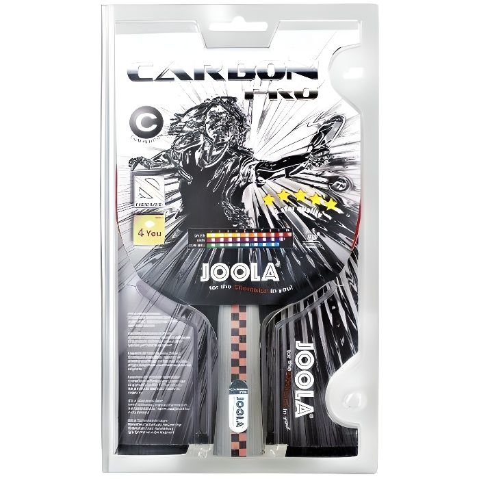 JOOLA RAQUETTE DE TENNIS DE TABLE EN CLUB CARBON PRO 5*