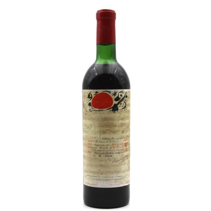 Château Mouton Rothschild 1969 - 75cl AOC Pauillac