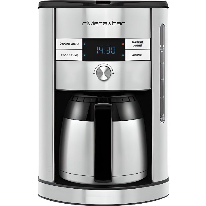 Cafetière filtre inox isotherme