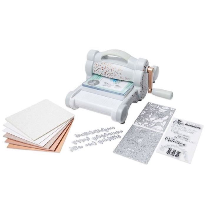 Big Shot Kit de démarrage A5 Rose Gold (Limited Edition) de SIZZIX