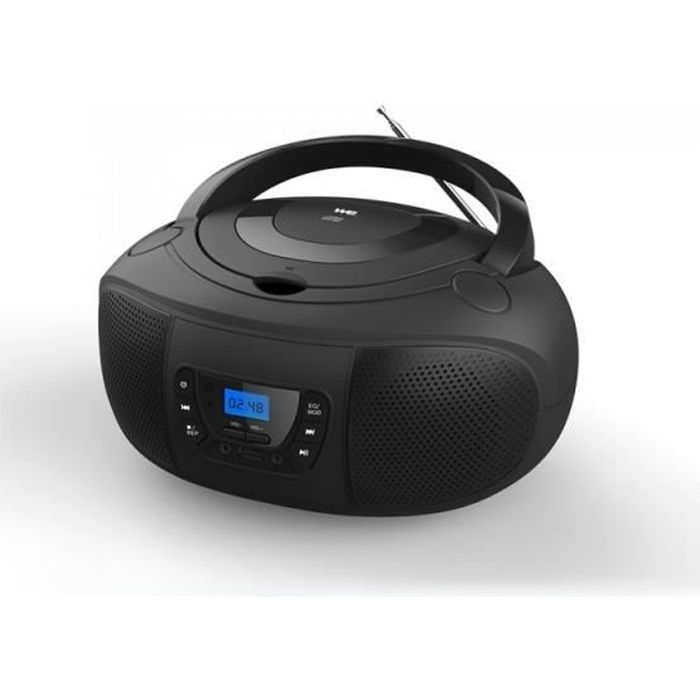 Lecteur Radio CD - MP3 Noir - WERADCDTELN