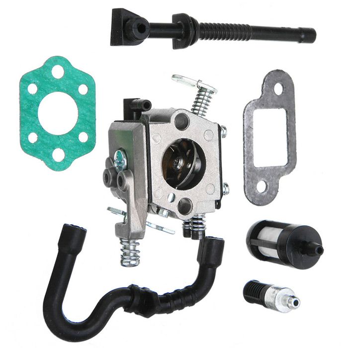 Carburateur WT460 + 2 Rondelles Pour Débroussailleuse Efco 8300 8350 8400 8405 Oleo
