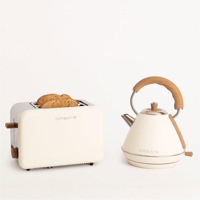 Pack Grille‑pain TOAST RETRO + Bouilloire KETTLE RETRO CREATE