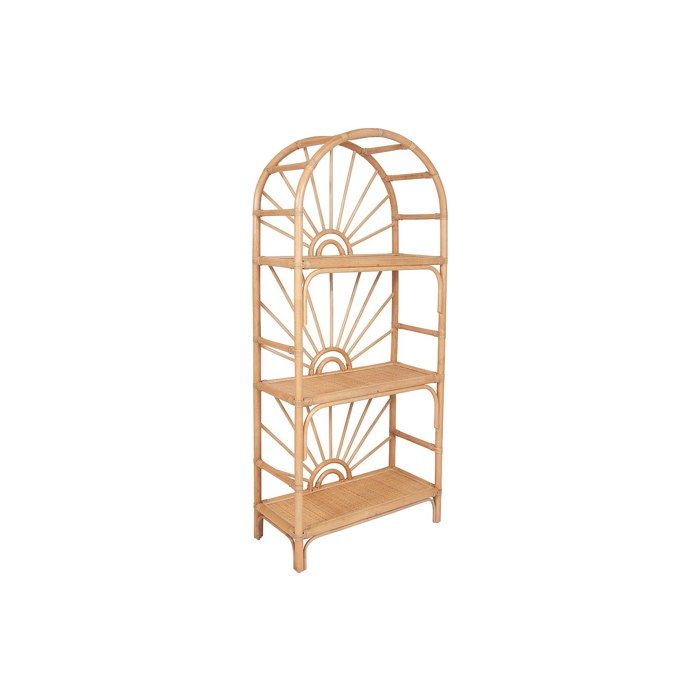 Etagère avec 3 tablettes en rotin - Naturel - NEMERI Etagère avec 3 tablettes en rotin - Naturel - NEMERI