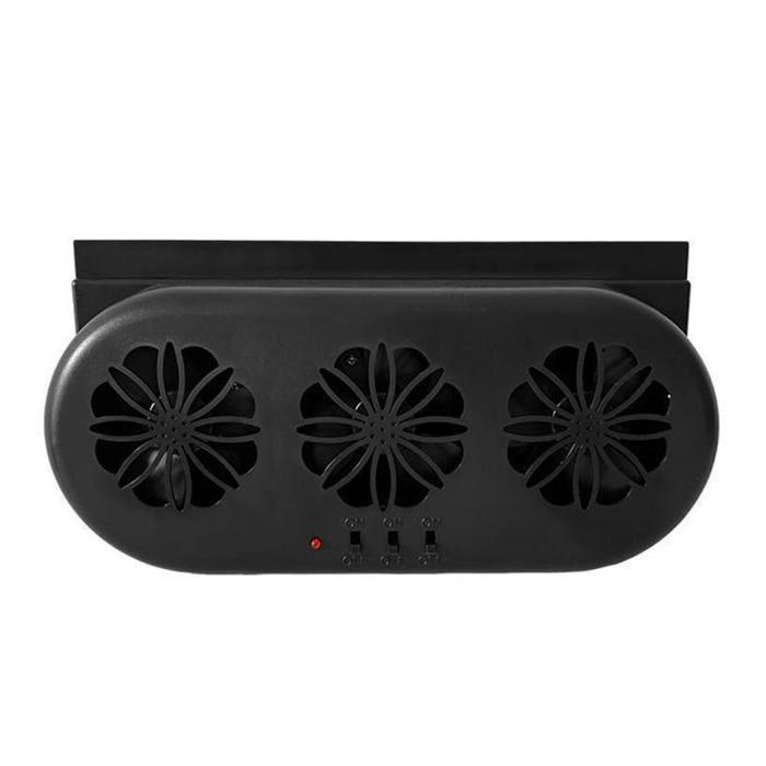 Ventilateur dextraction voiture - HANDEIU - 3 ventilateurs USB - Silencieux - Circulation dair - Refroidissement