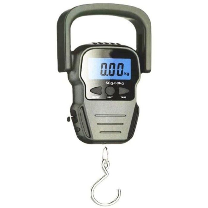 Ahlsen Pèse Bagage Électronique/Peson Numérique Portatif/Balance Valise avec LCD Rétroéclairé pour Voyage Pêche et Archerie Grand