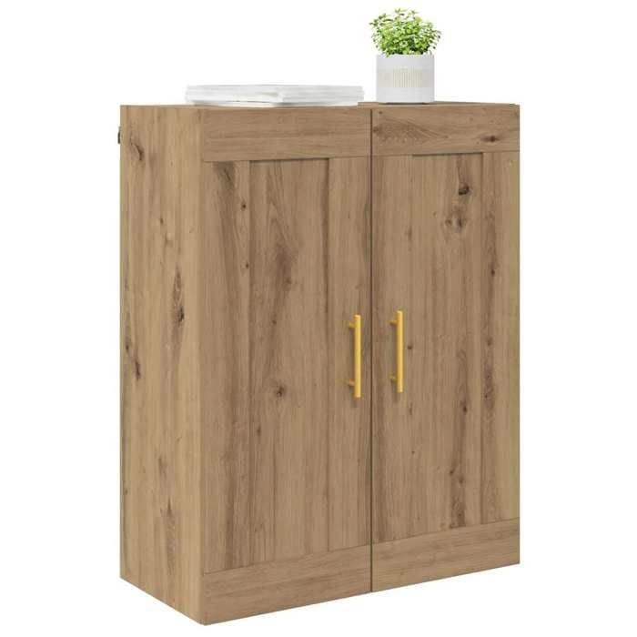 Meuble mural de salon/chambre MVS - multi-rangement - Meuble haut - Chêne artisanal 695x34x90cm &26_8701789