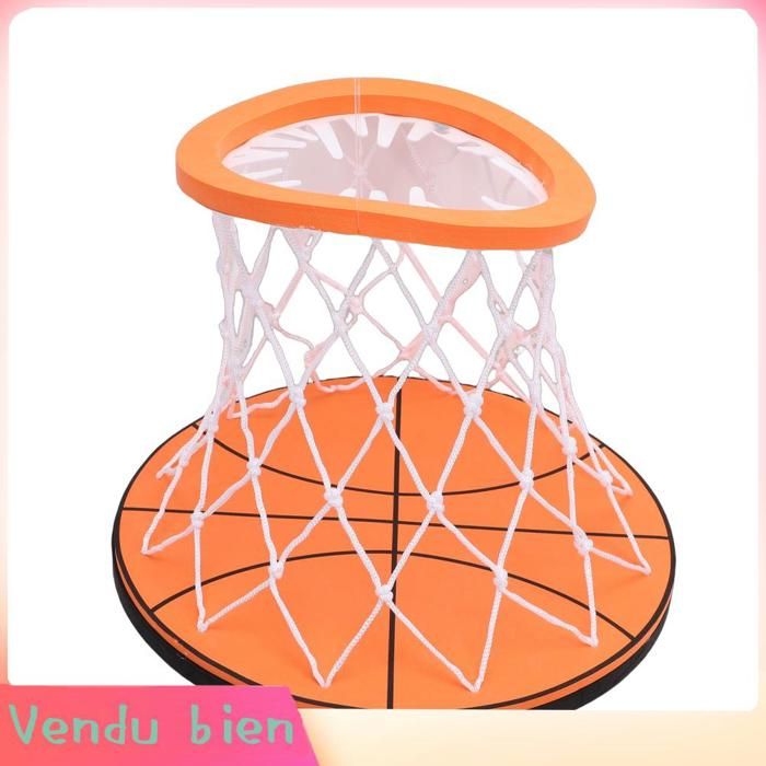 Lot De 4 Mini Paniers De Basket Intérieur - Ventouses, 2 Ballons Et Pompe Inclus - Pour Bureau, Salle De Bain, Baignoire - Jouet D'eau Et D'intérieur