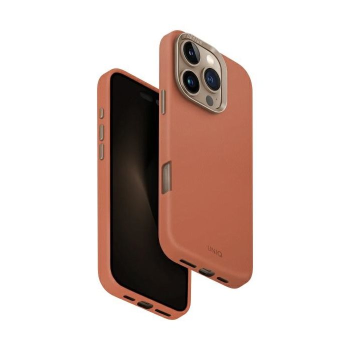 Coque - UNIQ - iPhone 16 Pro - Terracotta - MagSafe - Compatible iPhone 16 Pro