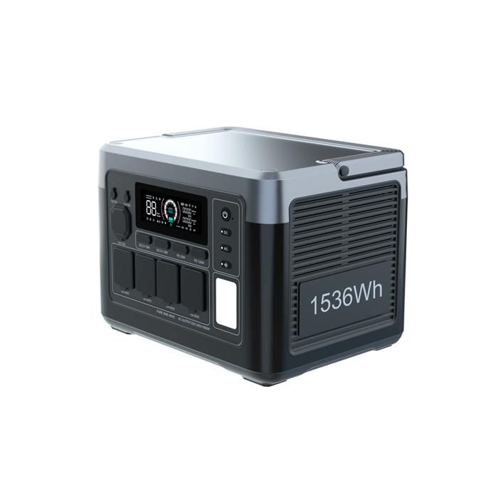 OUKITEL P1500 Plus -Centrale Électrique Portable- 1800W -1536Wh - LiFePO4 - Generateur Solaire