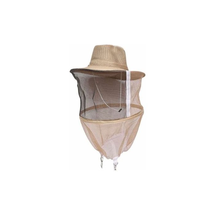 Chapeau dapiculture avec voile chapeau anti-moustique tête dapiculteur masque facial machine à chapeau