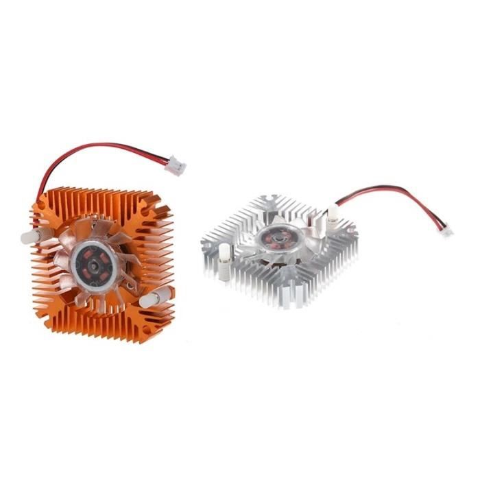 Carte Vidéo Refroidisseur Icône Vecteur Plat Ordinateur Gpu Ventilateur Graphique 98396 49877