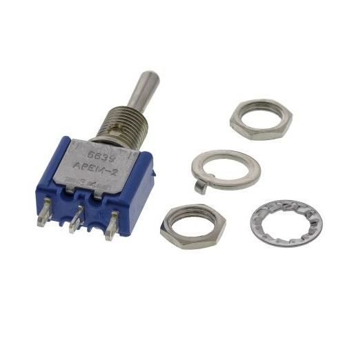 Interrupteurs / Poussoirs - Interrupteur à Levier - APEM 637NH/2