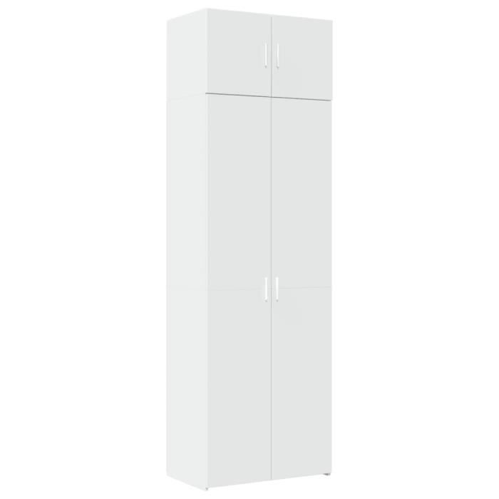 Armoire de rangement blanc 70x425x225 cm bois dingénierie -BK3281329 (PLA)