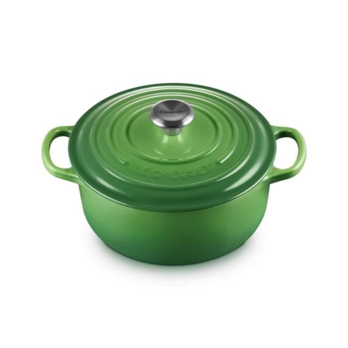 Cocotte Ronde Cyril Lignac 24 Cm – Fonte émaillée Rouge – Compatible Induction