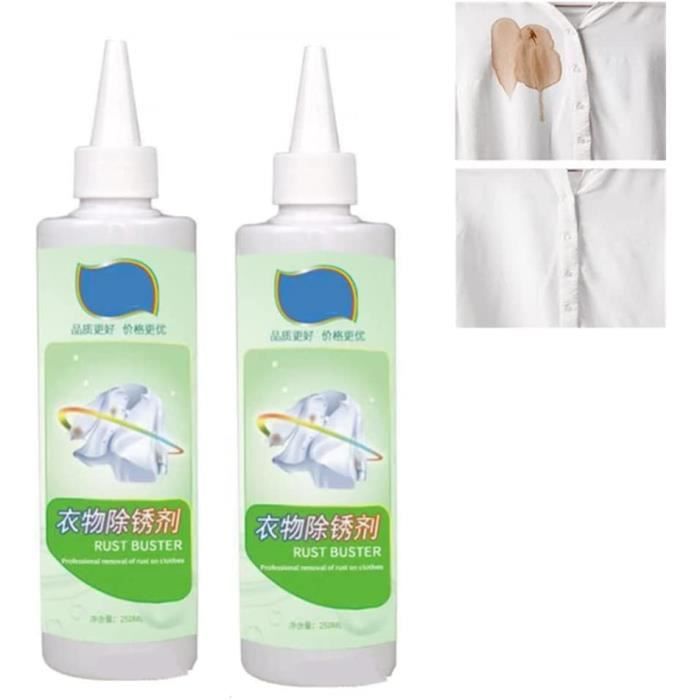 Fabric Rust Remover, 250ml Fabric Rust Stain Remover, Clothes Oil
