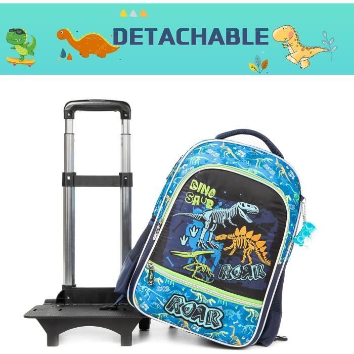 Dinosaures Cartable A Roulette Garcon Cartable Garcon Primaire Roulette Cartable Roulette Garcon Demontable x1484 A dinosaures Cdiscount Bagagerie Maroquinerie