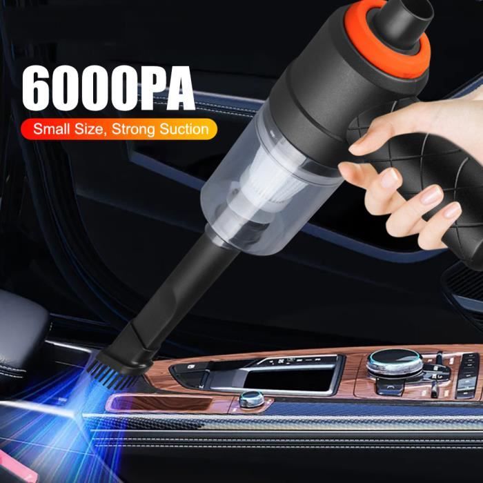 6000PA-Aspirateur de voiture puissant sans fil-aspirateur auto