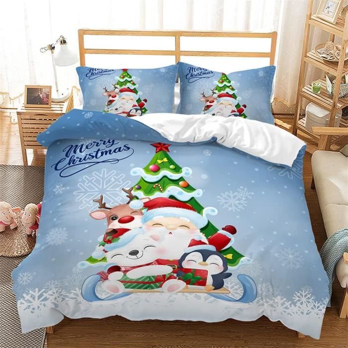 Dessus De Couette De Noël Fait Main - Thème Saint-Nicolas, 48x60 Pouces, Neuf
