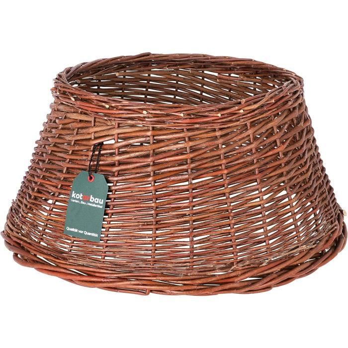 Housse Pour Sapin De Noël En Osier Ø 50 Cm, Support Pour Sapin De Noël