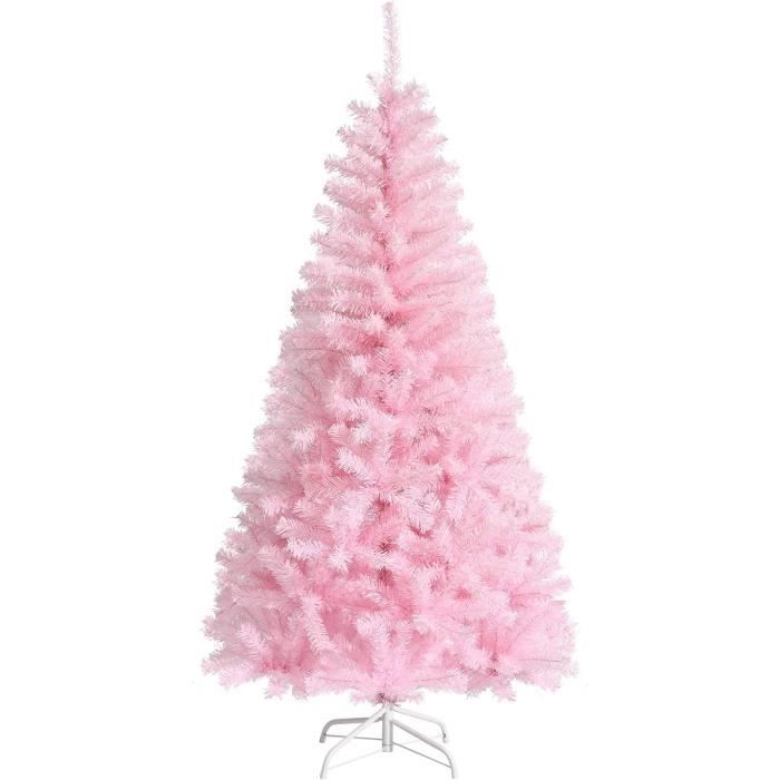 Sapin De Noël Artificiel Rose Pour La Fête De Noël, Arbre De Noël Avec