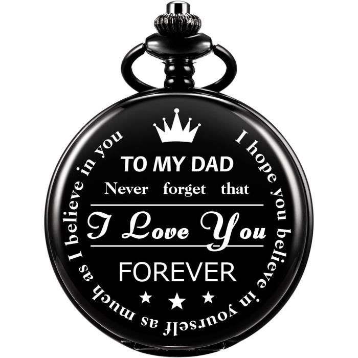 Montre De Poche Personnalis e Grav e Pour Mari Montre De Poche