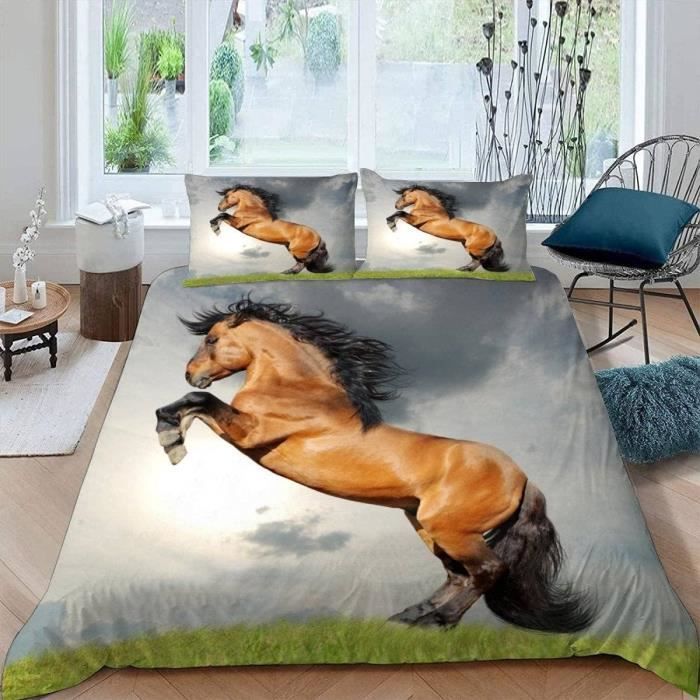 3 Pièce Jupe De Lit 180x200/200x200 Ultra-Doux Couvre-lit Princesse 2