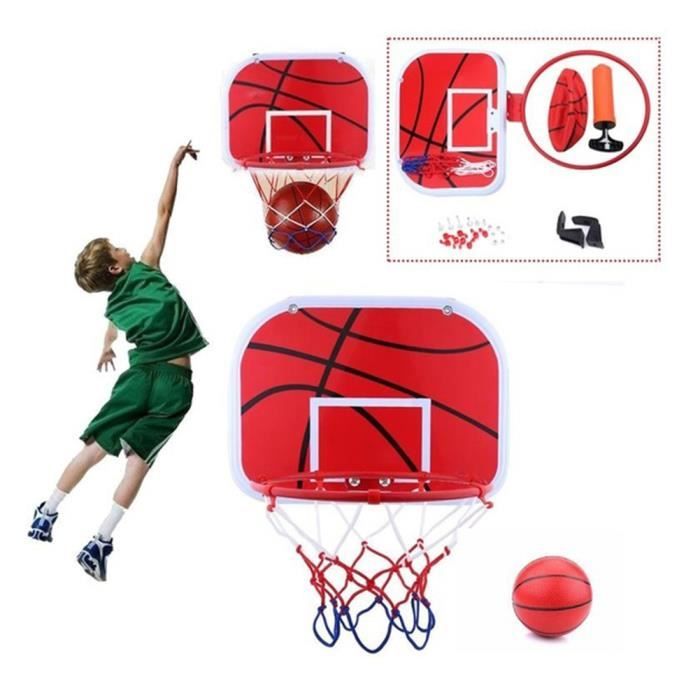 Mini Panier De Basket Suspendu – Jeu Intérieur Avec Ballon Et Pompe – Enfant